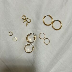 Gold Hoops Bundle